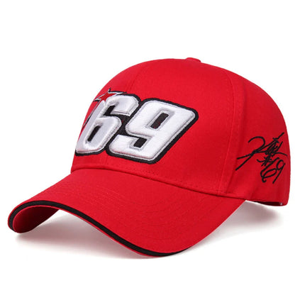 Unisex-Bestickte Cap "69 GP”